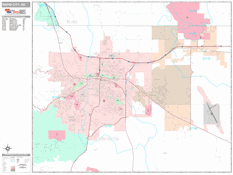 Rapid City Digital Map Premium Style